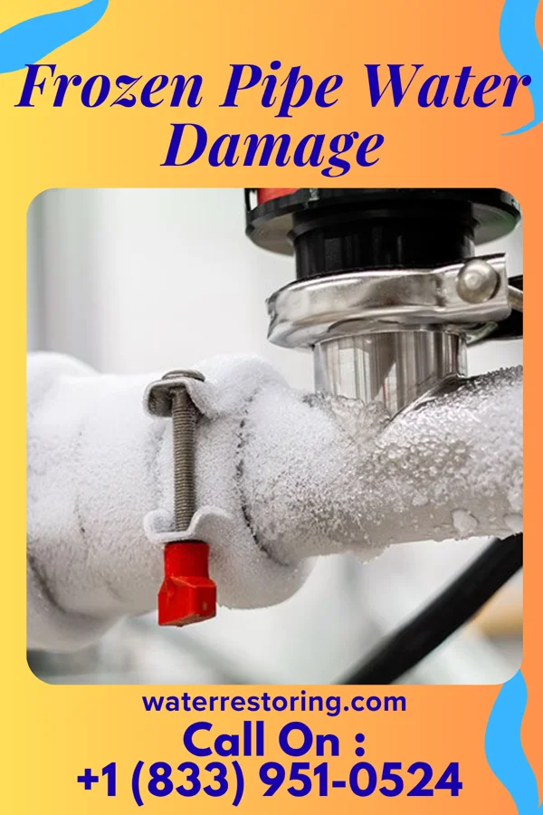 Frozen Pipe Water Damage in New Eagle, PA
